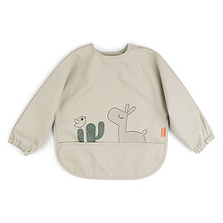 Done by Deer Bavoir à Manches avec Poche Lalee Sable - 6/18 Mois