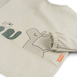 Done by Deer Bavoir à Manches avec Poche Lalee Sable - 6/18 Mois