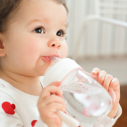 BÉABA Biberon 2-en-1 Old Pink - 210 ml