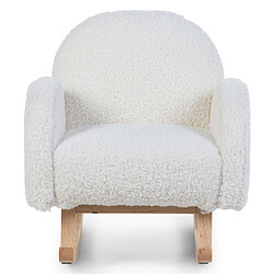 Avis Childhome Fauteuil à Bascule pour Enfant - Teddy Ecru