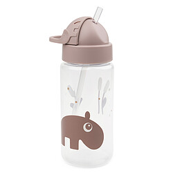 Done by Deer Gourde avec Paille Ozzo Rose - 350 ml