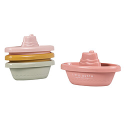 Little Dutch Bateaux de Bain à Empiler - Rose