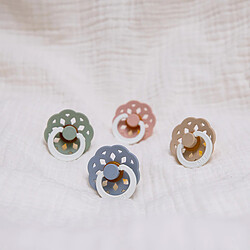 Acheter Bibs Lot de 2 Sucettes Rondes Boheme Glow Blush & Vanilla - 0/6 Mois