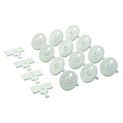 Dreambaby Lot de 12 Cache-prises et 4 Clés