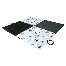 Candide Tapis de Motricité - Noir et Blanc