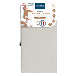 Candide Matelas Organic Coton - 60 x 120 cm