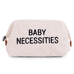 Childhome Trousse de Toilette Baby Necessities - Teddy Ecru