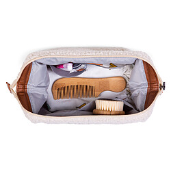 Avis Childhome Trousse de Toilette Baby Necessities - Teddy Ecru