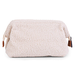 Childhome Trousse de Toilette Baby Necessities - Teddy Ecru pas cher