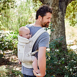 Avis Ergobaby Porte-bébé Adapt SoftFlex Mesh - Gris Perle