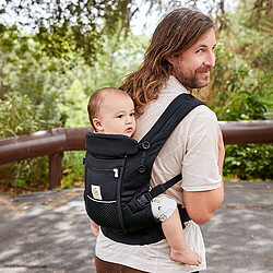 Avis Ergobaby Porte-bébé Adapt SoftFlex Mesh - Noir Onyx