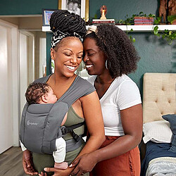 Avis Ergobaby Porte-bébé Embrace Soft Air Mesh - Noir Délavé