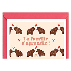 Ma petite vie Carte La Famille S'agrandit
