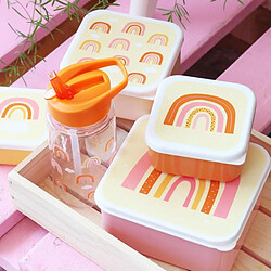 Acheter A Little Lovely Company Lot de 4 Boîtes à Goûter - Arcs-en-ciel