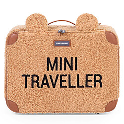 Childhome Valise Mini Traveller - Teddy Beige