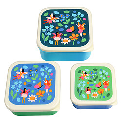 Rex London Lot de 3 Boîtes - Fairies In The Garden