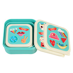 Rex London Lot de 3 Boîtes - Top Banana