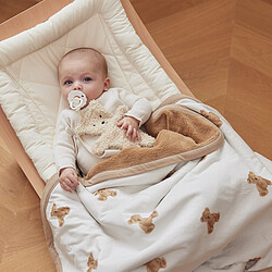 Jollein Couverture Berceau Jersey - Teddy Bear