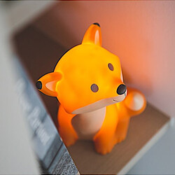 Atelier Pierre Veilleuse Rechargeable César - Orange