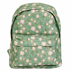 A Little Lovely Company Petit Sac à Dos -  Fleurs Sauge
