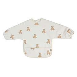 Jollein Bavoir à Manches Imperméable - Teddy Bear