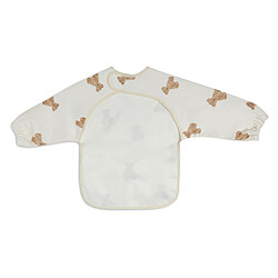 Jollein Bavoir à Manches Imperméable - Teddy Bear pas cher