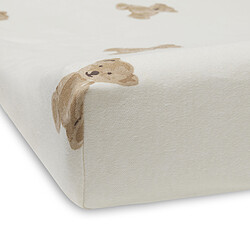 Jollein Housse Matelas à Langer - Teddy Bear