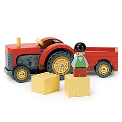 Tender Leaf Toys Tracteur de Ferme pas cher
