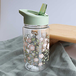 A Little Lovely Company Gourde Fleurs Sauge - 450 ml