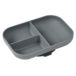 BÉABA Assiette Compartimentée avec Ventouse - Mineral