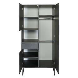 Quax Armoire 2 Portes Cocoon - Eboni