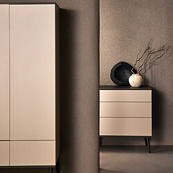 Quax Armoire 2 Portes Flow - Stone