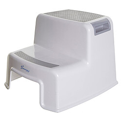 Dreambaby Marchepied 2 Marches 2-Up Step Stool - Gris et Blanc