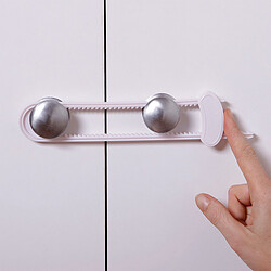 Dreambaby Lot de 2 Verrous Coulissants de Sécurité