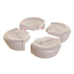 Dreambaby Lot de 4 Protections d'Angles Bump Guard - Gris