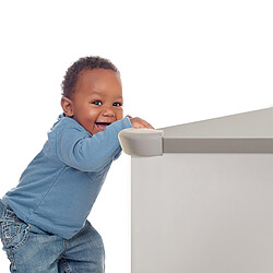 Dreambaby Lot de 4 Protections d'Angles Bump Guard - Gris