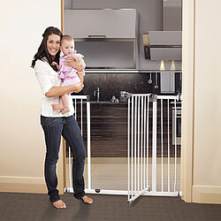 Dreambaby Barrière de Sécurité Xtra-Large et Xtra-Tall Liberty - Blanc