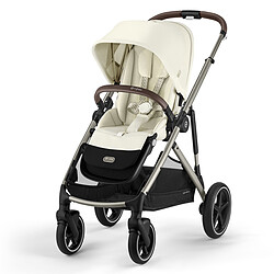 Cybex Poussette Evolutive Gazelle S Châssis Taupe - Seashell Beige pas cher