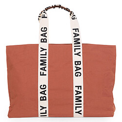 Childhome Family Bag Signature Canvas - Terracotta