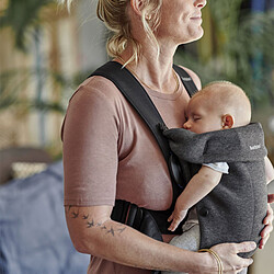 Avis BabyBjörn Porte-bébé Mini 3D Jersey - Gris Charbon