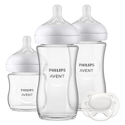 Philips Avent Coffret Cadeau Nouveau-Né Natural Response Verre - 120 et 240 ml