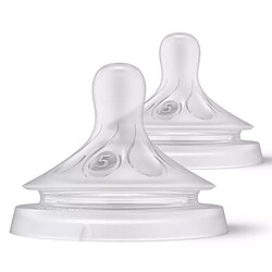 Philips Avent Lot de 2 Tétines Natural Response 5 Trous - Débit Rapide