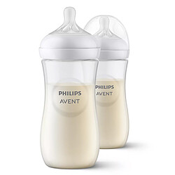 Philips Avent Lot de 2 Biberons Natural Response - 330 ml