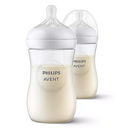 Philips Avent Lot de 2 Biberons Natural Response - 260 ml