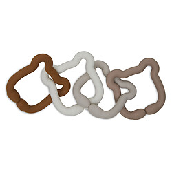 Jollein Anneaux en Silicone - Teddy Bear