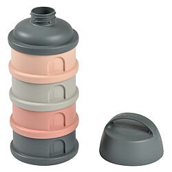 Avis BÉABA Boite Doseuse Empilable - Mineral Grey & Pink