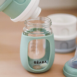 Acheter BÉABA Boite Doseuse Empilable - Cotton White & Sage Green