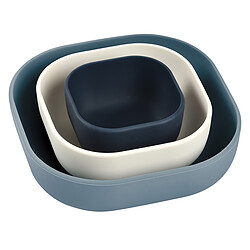 BÉABA Lot de 3 Bols Gigognes - Night Blue