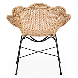 Acheter Childhome Chaise Fleur en Rotin - Naturel