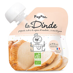 Popote Gourde Repas Bio Dinde - 60 g